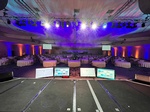  Corporate Event Trade Booth by 4 Productions - Las Vegas Light Equipment Rental 